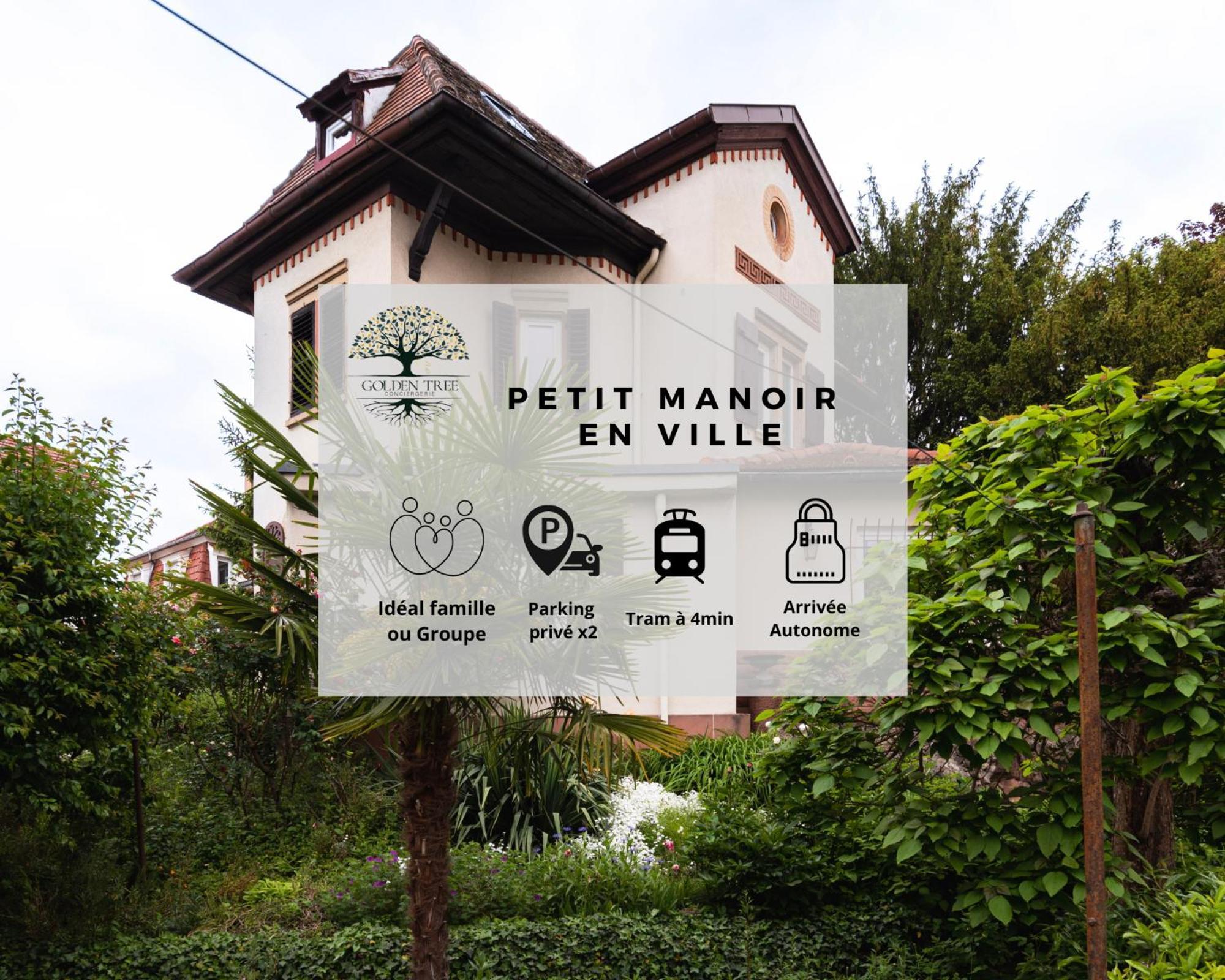 Petit Manoir En Ville - Parking Prive - 15 Min Hyper-Centre Štrasburk Exteriér fotografie